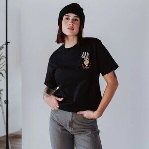 Octopied Mind Poison The Patriarchy Cropped Shirt